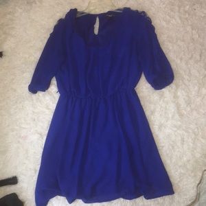 Royal Blue Dress